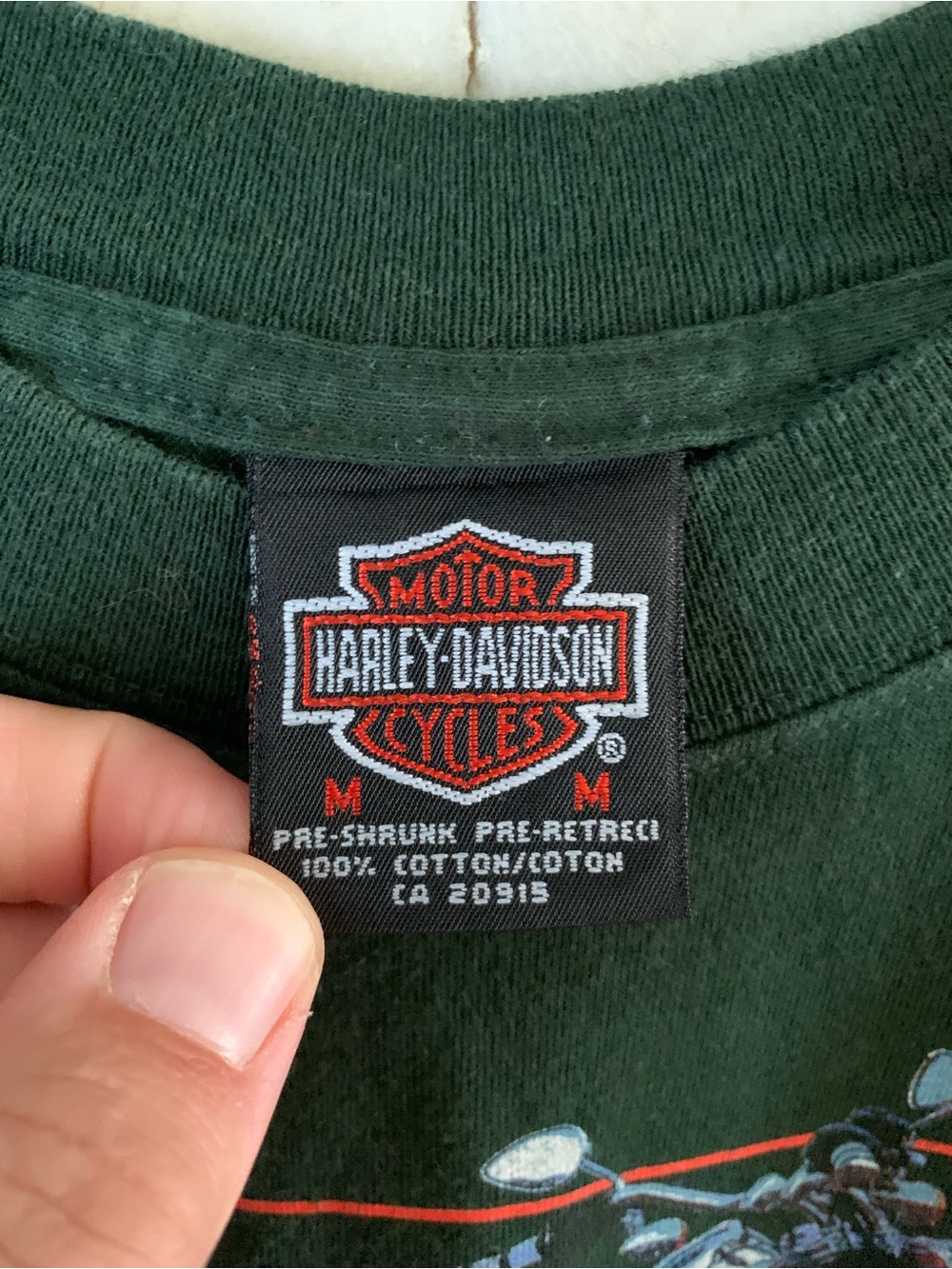 Vintage Harley-Davidson Graphic Tee - Picture 2 of 3